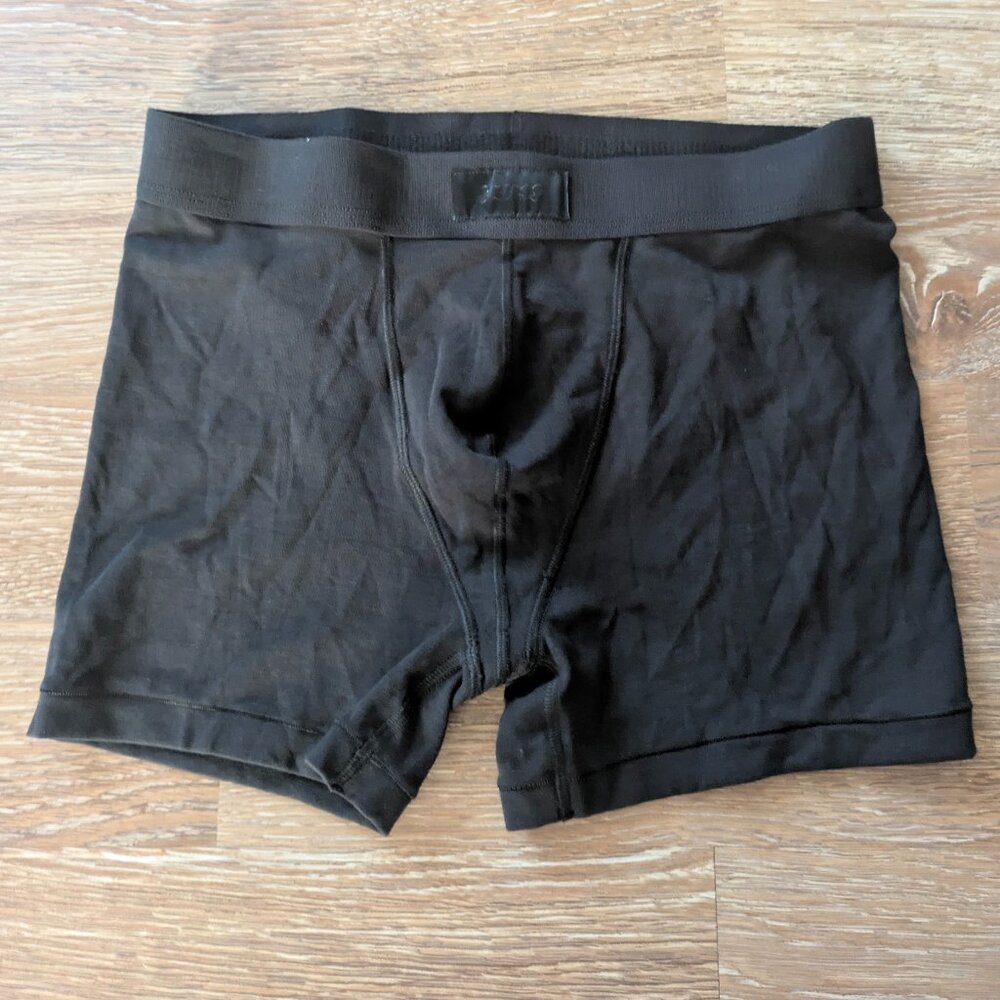 SKIMS Mens black Boxer Brief